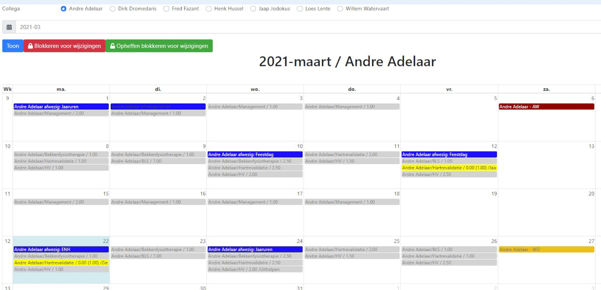 AdminKalender